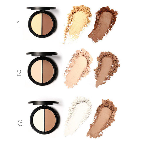 BUZZ-WORTHY BRONZER AND HIGHLIGHTER PALETTE - VerdeLux Cosmetics 