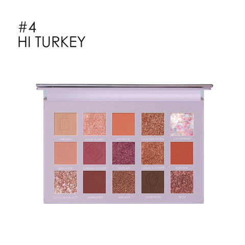 Travel Eyeshadow Palette - VerdeLux Cosmetics 