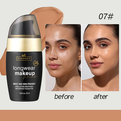 Long-Lasting Makeup Oil Control Foundation Cream - VerdeLux Cosmetics 