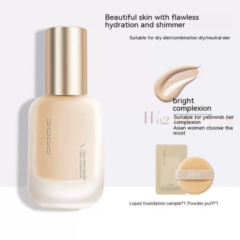 Liquid Foundation Long-lasting Moisturizing Concealer Cream Foundation Moisturizing - VerdeLux Cosmetics 