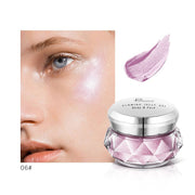 Face Highlighter Jelly Gel Mermaid Eyeshadow Glow Body Glitter Festival Makeup Iluminador Gold Liquid Highlighter Bronzer - VerdeLux Cosmetics 