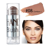 Cheek Blusher Shimmer Blush Stick Face Makeup Highlighter Bronzer Contour Cream Long-lasting Facial Make Up Cosmetics - VerdeLux Cosmetics 