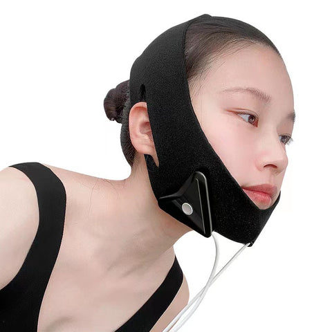 Breathable graphene mask for small V-face effect