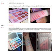 Travel Eyeshadow Palette - VerdeLux Cosmetics 