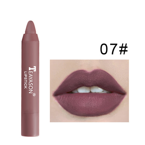 Twist-up matte lipstick pen for makeup