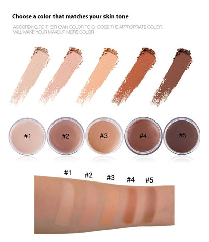 Concealer Foundation Cream Monochrome Concealer Plate - VerdeLux Cosmetics 