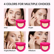 Foundation Cream Lightweight Moisturizing Nude Makeup Lasting - VerdeLux Cosmetics 