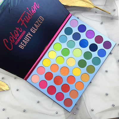 Matte eyeshadow palette - VerdeLux Cosmetics 