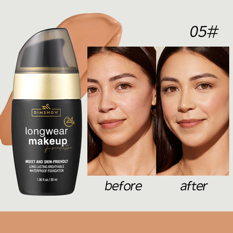 Long-Lasting Makeup Oil Control Foundation Cream - VerdeLux Cosmetics 