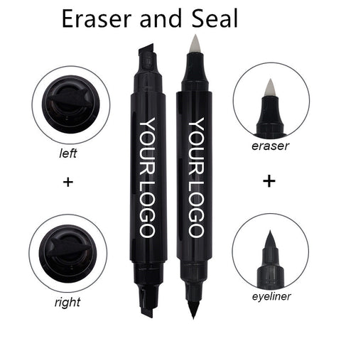 Eraser Double-headed Seal Eyeliner Eyeliner Seal - VerdeLux Cosmetics 