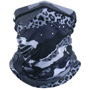Fishing face mask with UV protection for outdoor use