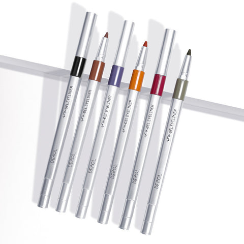DEROL Waterproof Color Eyeliner Makeup Eyeliner - VerdeLux Cosmetics 
