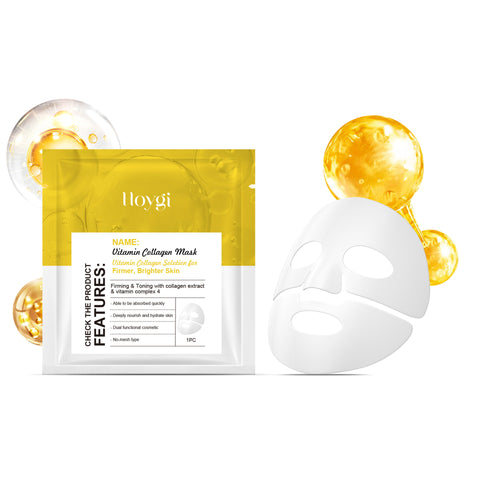 Anti-aging collagen moisturizing mask for soft skin