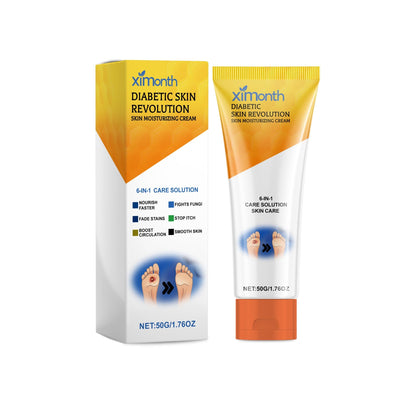Diabetes skin moisturizer for dry, sensitive skin