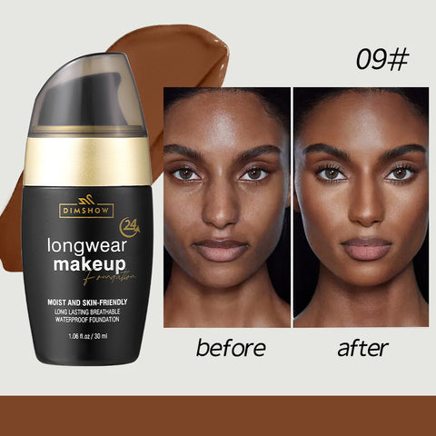 Long-Lasting Makeup Oil Control Foundation Cream - VerdeLux Cosmetics 