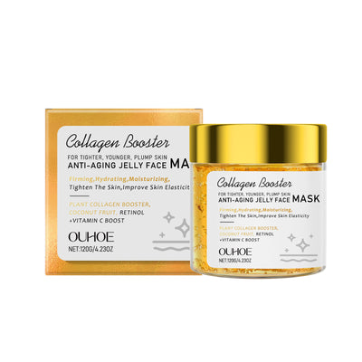 Nourishing anti-wrinkle jelly mask for smooth skin
