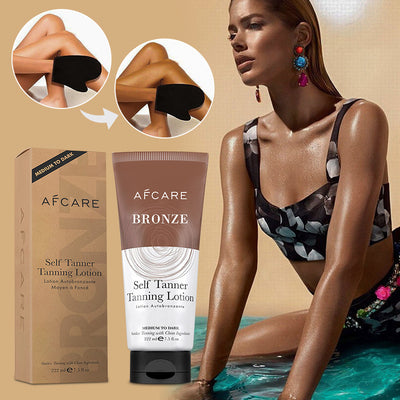 Tanning Lotion Tanning Body-building Bronzer - VerdeLux Cosmetics 