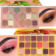 Eyeshadow Matte And Metallic Eyeshadow Palette - VerdeLux Cosmetics 