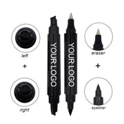 Eraser Double-headed Seal Eyeliner Eyeliner Seal - VerdeLux Cosmetics 