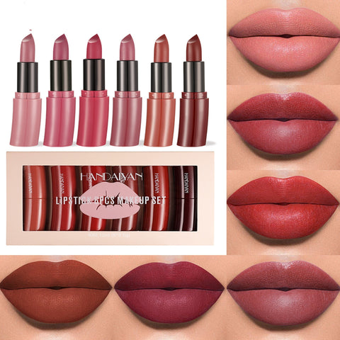 Non-drying velvet matte lipsticks
