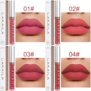 Sexy Long Lasting Velvet Matte Lip Gloss Liquid Lipstick Lip Makeup Women Beauty Red Nonstick Cup Waterproof Lip Gloss - VerdeLux Cosmetics 