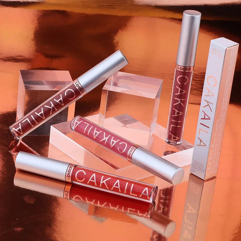 Sexy Long Lasting Velvet Matte Lip Gloss Liquid Lipstick Lip Makeup Women Beauty Red Nonstick Cup Waterproof Lip Gloss - VerdeLux Cosmetics 