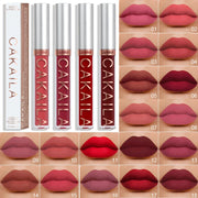 Sexy Long Lasting Velvet Matte Lip Gloss Liquid Lipstick Lip Makeup Women Beauty Red Nonstick Cup Waterproof Lip Gloss - VerdeLux Cosmetics 