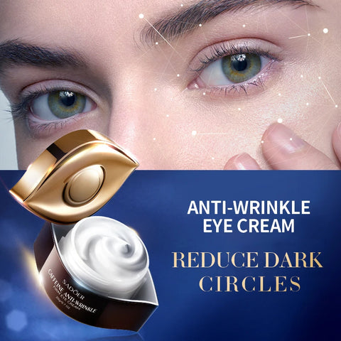 SADOER Caffeine Eye Cream Anti Dark Circles Eyes Bags Remover Firming Moisturizing Eye Creams Beauty Eyes Skin Care Products - VerdeLux Cosmetics 