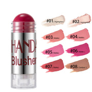 Cheek Blusher Shimmer Blush Stick Face Makeup Highlighter Bronzer Contour Cream Long-lasting Facial Make Up Cosmetics - VerdeLux Cosmetics 