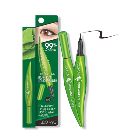 Black Liquid Eyeliner Eyeliner Smooth - VerdeLux Cosmetics 