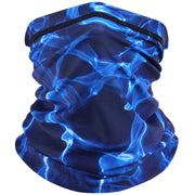Fishing face mask with UV protection for outdoor use