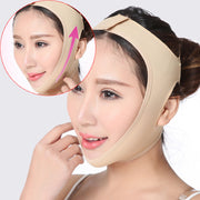 Breathable V face slimming sleep mask for jawline lift