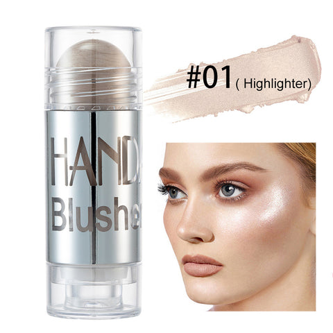 Cheek Blusher Shimmer Blush Stick Face Makeup Highlighter Bronzer Contour Cream Long-lasting Facial Make Up Cosmetics - VerdeLux Cosmetics 