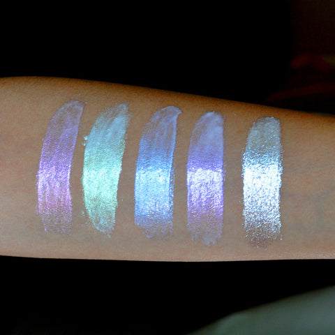 5 Colors Aurora Chameleon Highlighter 3D Shine Shimmer Eyeshadow Bronzer Contour Cream Rainbow Highlighting Beauty Cosmetics - VerdeLux Cosmetics 