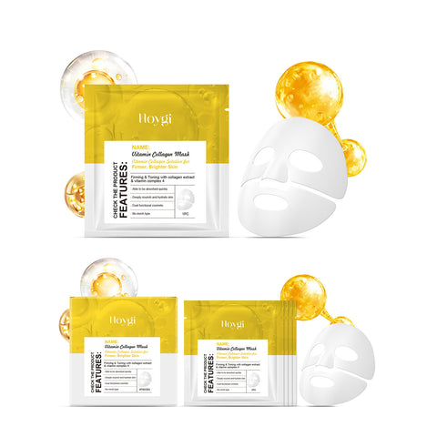 Deep hydration collagen mask for facial skincare