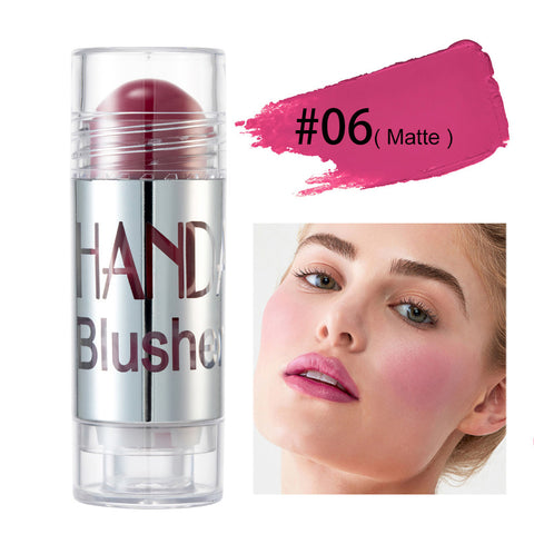 Cheek Blusher Shimmer Blush Stick Face Makeup Highlighter Bronzer Contour Cream Long-lasting Facial Make Up Cosmetics - VerdeLux Cosmetics 