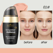 Long-Lasting Makeup Oil Control Foundation Cream - VerdeLux Cosmetics 