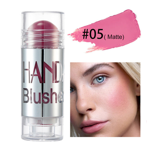 Cheek Blusher Shimmer Blush Stick Face Makeup Highlighter Bronzer Contour Cream Long-lasting Facial Make Up Cosmetics - VerdeLux Cosmetics 