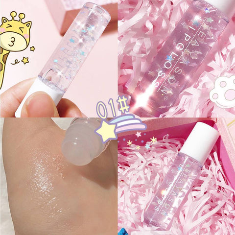 Transparent Lip Gloss – Moisturizing & Nourishing Shine