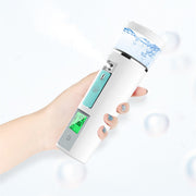 Portable USB facial steamer for moisturizing skin